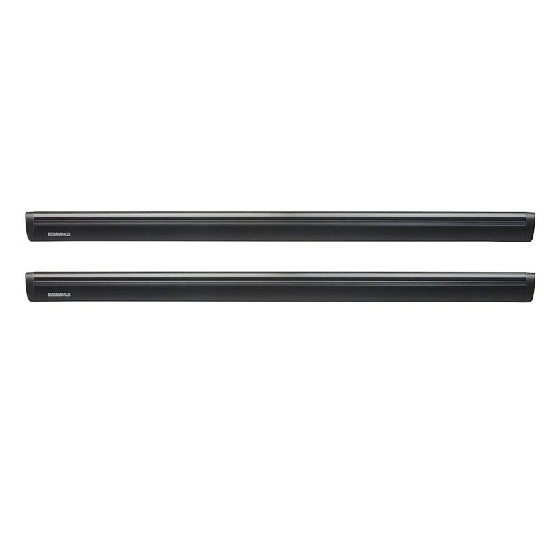 Yakima 70 Inch Aluminum T Slot JetStream Bar Aerodynamic Crossbars for Roof Rack Systems Compatible with Any StreamLine Tower, Black, Set of 2, 1 of 7