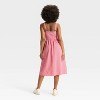 Women's Milkmaid Midi A-Line Dress - Wild Fable™ - 2 of 3