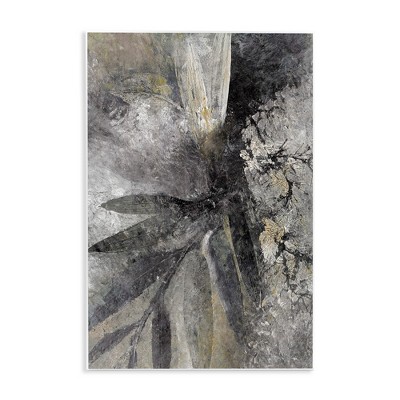 Stupell Industries Grey Abstract Botanical, 10" x 15"