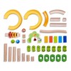 HABA Marble Run Building Set - Kullerbu Sim-Sala-Kling with Musical Effects and Domino Blocks, Ball Run Track Toy for Toddlers 2 and Up - 2 of 4