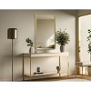 Elegant Lighting Contour Metal Rectangle Mirror 24x36 in Brass - 2 of 4