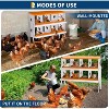 Chicken Nesting Boxes Galvanized Steel Rustproof Egg Laying Box with Egg Collection Systems, Hen Eggs Laying Box, for Chicken House/Duck House/Hen - 2 of 4