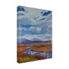 Trademark Fine Art - James Ayers  Meandering Under the Clouds Canvas Art - 4 of 4