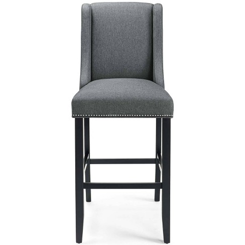 Baron Upholstered Fabric Barstool Modway Target