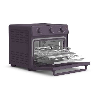 Plum 6-Slice Air Fryer Toaster Oven with Stainless Steel Door