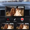 7" Double Din Car Stereo HD Touch Screen Wireless Handsfree Audio Receiver with CarPlay Android Auto - 4 of 4
