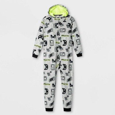 boys hooded pjs