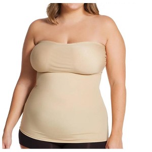 InstantFigure Plus Size Strapless Bandeau Top WBT035C - 1 of 4