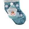 Unique Bargains Christmas Stockings Fabric Blue 9.25"x6.69" 1 Pc - 4 of 4