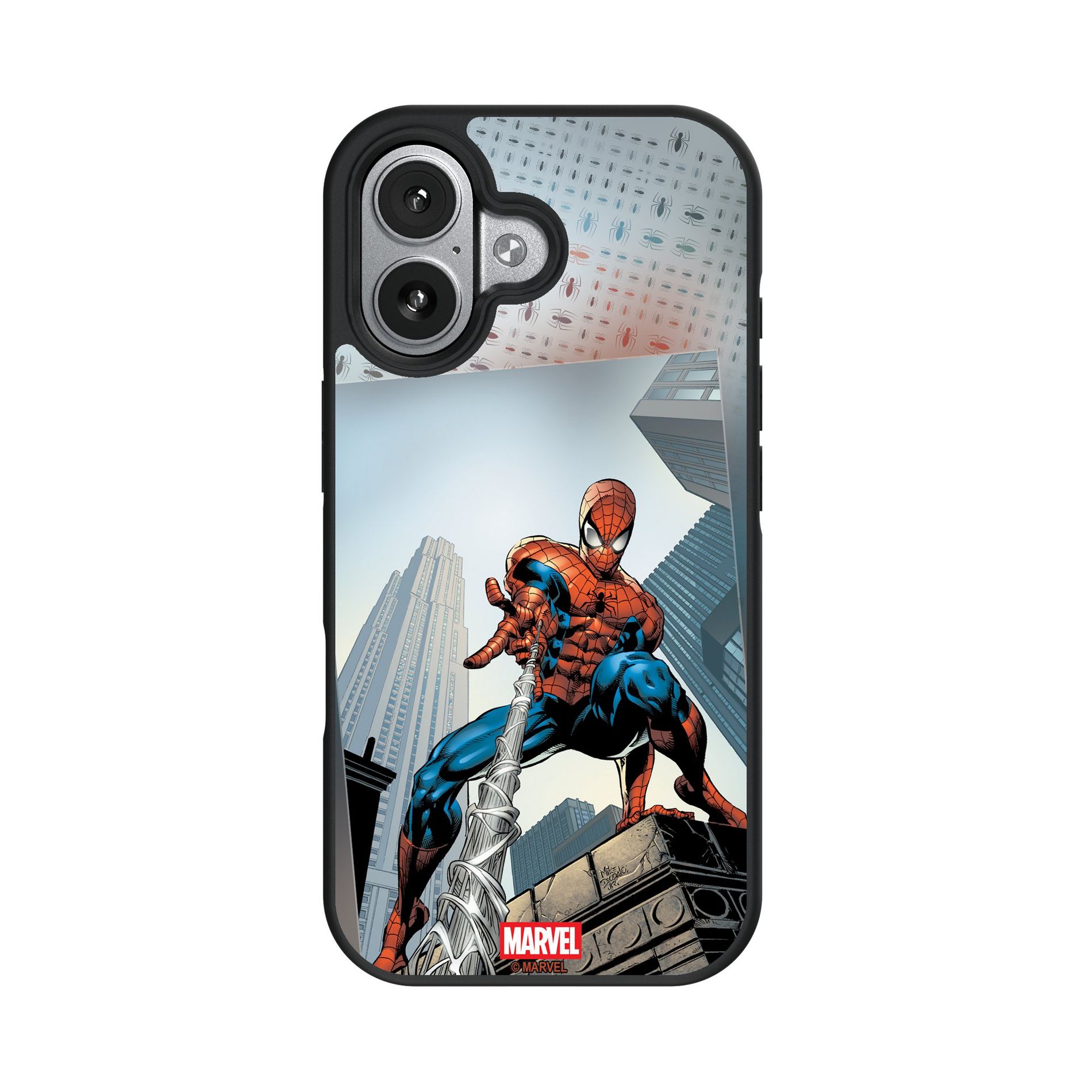 Marvel Spider-Man Cover Art Bump Cell Phone Case for iPhone 17