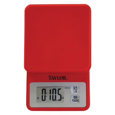 Taylor 11lb Glass Platform Digital Food Scale : Target