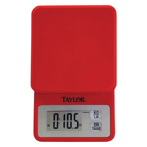 Taylor® Precision Products 11 Lb.-capacity Compact Kitchen Scale : Target