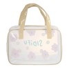 Unique Bargains Women's Square Cosmetic Bag Pink 1 Pc - 4 of 4