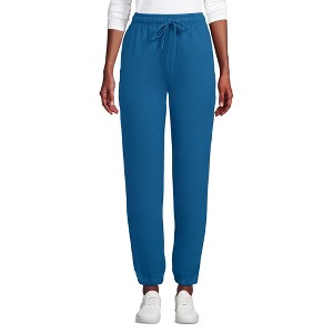 Lands' End Women's Serious Sweats High Rise Jogger Pants - 1 of 4