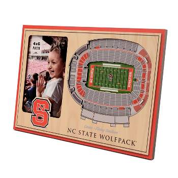 4" x 6" NCAA NC State Wolfpack 3D StadiumViews Picture Frame