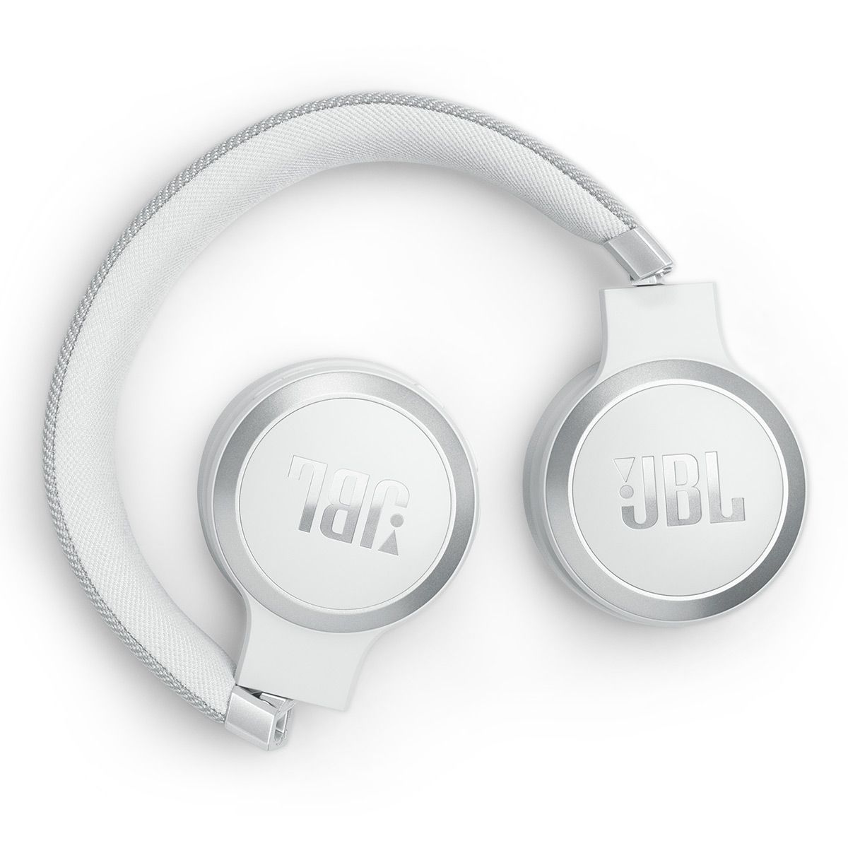 JBL Live 670NC Wireless On-Ear Adaptive Noise Cancelling Headphones (White) - thumbnail 3