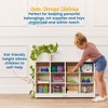 ECR4Kids 12 Cubby Mobile Tray Storage Cabinet, 3x4 - 3 of 4