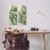 Stupell Industries Swaying Green Palms, 10" x 24" - 2 of 4
