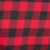 104"x70" Buffalo Plaid Tablecloth Red/Black - Saro Lifestyle - 3 of 3