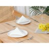Unique Bargains Party Wedding Restaurant Cocktail Banquet Sateen Napkins 12 x 12 Inches 12 Pcs - 2 of 4