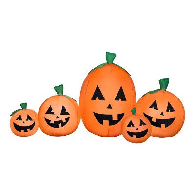 National Tree Company 7' Halloween Pumpkin Patch Inflatable Decoration
