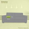 Majestic Home Goods,Bolster Pillow Polka Dot (Small) - 3 of 4
