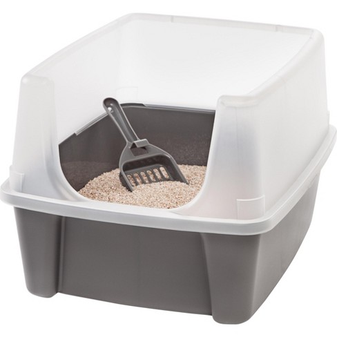 Covered cat clearance litter box target