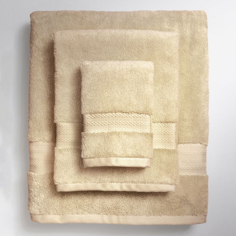 Fabdreams 6-Piece Certified Organic Cotton Bath Towel Set, 5 of 10