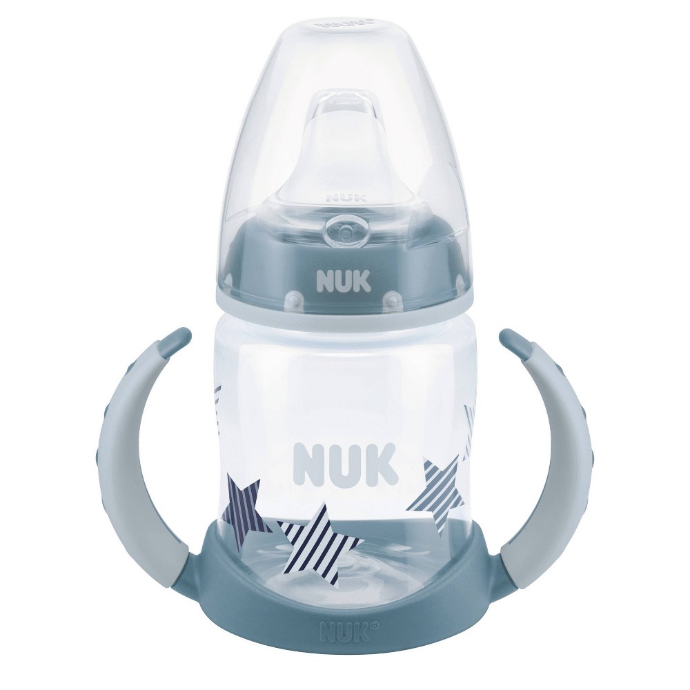 Photos - Baby Bottle / Sippy Cup NUK Small Learner Fashion Cup with Tritan - Gray - 5oz 