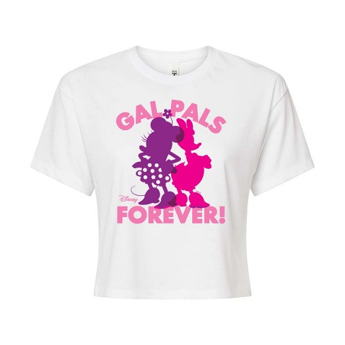 Women's - Disney - Gal Pals Forever Cropped Graphic T-Shirt - image 1 of 4