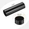 Unique Bargains Water Plumb DIY Crafts High Impact Rigid Round Pipes 8" Length ID 2.24" OD 2.48" Black - 2 of 4