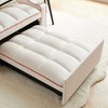 3-in-1 Fabric Convertible Sleeper Chair Sofa Bed with Adjustable Back & USB Port - 2 of 4