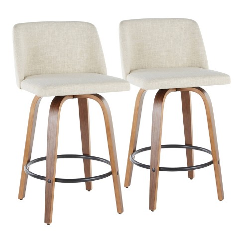 Mid century bar stools deals set of 2