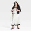 Women's Lace Trim Midi Skirt - A New Day™ - 3 of 3