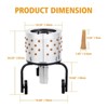 Chicken Plucker - Stainless Steel Poultry Processor with 106 Soft Fingers, 20 Inch Drum - 3 of 4