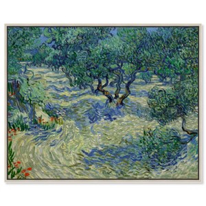 Art Remedy Vincent van Gogh - Olive Orchard Van Gogh Classic Fields and Floral Wall Art Framed - 1 of 4