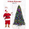 Pre-Lit Flocked LED Douglas Fir Artificial Christmas Tree - 2 of 4