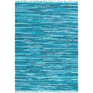 Rag Rug RAR125 Hand Woven Indoor Rugs - Safavieh - 1 of 4