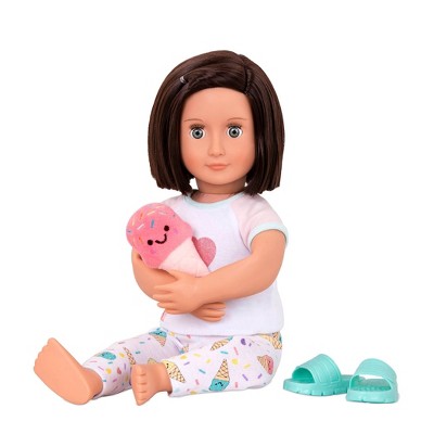 Our Generation Ice Cream Dreams Pajama &#38; Robe Outfit for 18&#34; Dolls