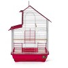 Prevue Pet Products Single Pk 41614 House Style Keet Cage- Red/White - SP41614-2 - 3 of 3