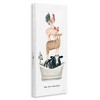 Stupell Industries Wash Scrub Rinse Animals, 10" x 24" - 3 of 4