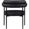 Meridian Furniture,Blake Vegan Leather Dining Chair, Set of 2 - 4 of 4