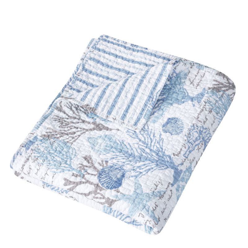 Galapagos  Quilted Throw - Levtex Home, 2 of 4