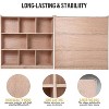 Jojoka Wood 8-Section Cubbies for Classrooms, Smooth Glazed Cubby Storage Organizer - 4 of 4