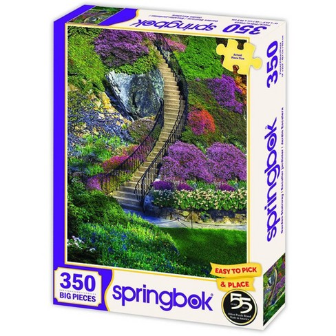 Springbok Garden Stairway Jigsaw Puzzle 500pc for sale online 
