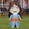 Gemmy Halloween Inflatable The Exorcist Stylized Regan, 3.5 ft Tall, Multi - image 2 of 4