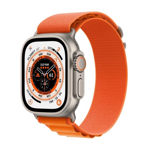 Apple Watch Ultra Gps + Cellular, 49mm Titanium Case With Orange