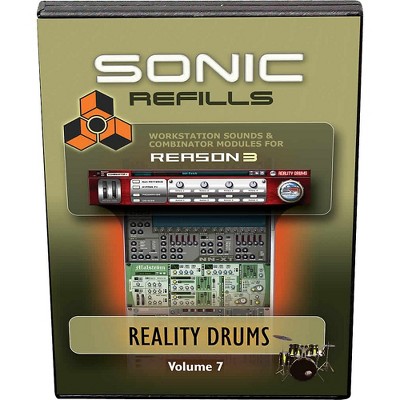 Sonic Reality Reason 3 Refills Vol. 07: Reality Drums