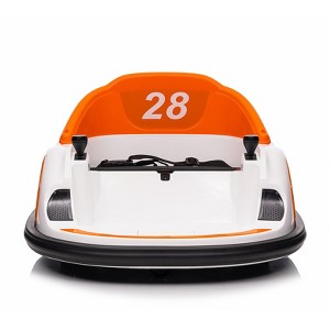 Jojoka 12V Ride On Bumper Car for Kids with Remote Control, Battery Display, 360 Degree Spin, LED Lights, Music - 1 of 4