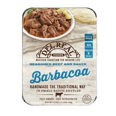 Del Real Foods Barbacoa - 12oz